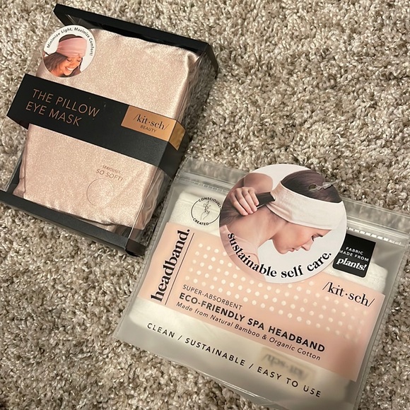 Kitsch Accessories Kitsch Pillow Eye Mask Spa Headband Poshmark